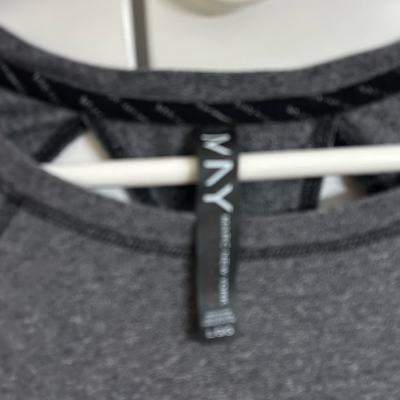 Marc New York grey tunic top with cut outs and open lower back, Size M - Picture 8 of 10